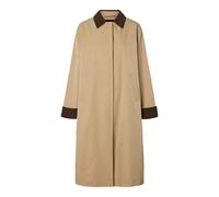 PIECES Long Light Jacket Pcjorma-Giacca Lunga Leggera Pwp BC, Travertino, L Donna