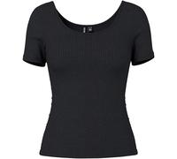 Pieces Maglietta A Maniche Corte Kitte Plain