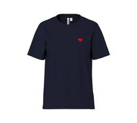 PIECES Maglietta 'PCMila' navy / rosso Donna - PROMO - Maglie e top - Maglie e T-shirt - T-shirt PIECES M