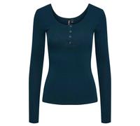 PIECES Maglietta 'Kitte' blu scuro, Taglia S