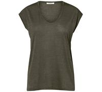 PIECES Maglietta 'Billo' oro / cachi Donna PIECES XXL oro / cachi