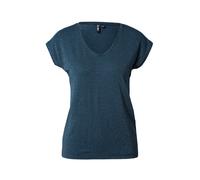 PIECES Maglietta 'Billo' oro / petrolio Donna PIECES XS