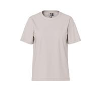 PIECES Maglietta da Donna Pcria SS Solid Tee Noos BC, Argento, L