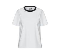 PIECES Maglietta da Donna Pcria SS Solid Tee Noos BC, Bianco, S