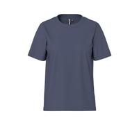 PIECES Pcria SS Solid Tee Noos BC T-Shirt, Ombre Blu, XS Donna