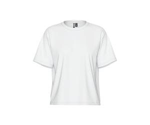 PIECES Maglietta da Donna Pcskylar SS Tee Noos, Bianco, L