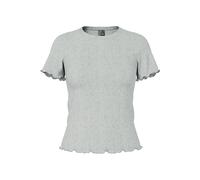 PIECES Maglietta grigio chiaro Donna PIECES S