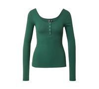 PIECES Pckitte LS Top Noos BC Maglia a Maniche Lunghe, Trekking Green, L Donna
