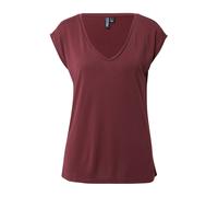 PIECES Maglietta 'PCKamala' rosso vino Donna - Abbigliamento - Taglie comode - Maglie e top - Maglie e T-shirt PIECES XL