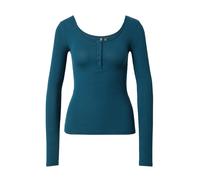 PIECES Pckitte LS Top Noos BC Maglia a Maniche Lunghe, Reflecting Pond, L Donna