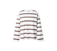 PIECES Maglietta 'PCMila' marrone / rosa / bianco Donna - Abbigliamento - Taglie comode - Maglie e top - Maglie e T-shirt PIECES M