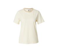 PIECES Pcria SS Lurex Neck Tee Jrs Noos BC, White Pepper, S Donne