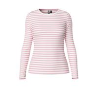 PIECES Pcruka LS Top Noos BC, T-Shirt Donna, Roseate Spoonbill, XS