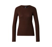 PIECES Maglietta 'PCRUKA' marrone scuro Donna - PROMO - Maglie e top - Maglie e T-shirt - Maglie a maniche lunghe PIECES XL