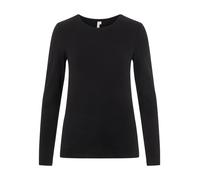 Maglietta donna a maniche lunghe Pieces Sirene Noir L