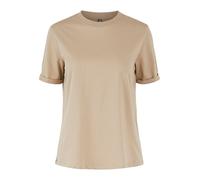 PIECES Maglietta 'Ria' beige Donna - Abbigliamento - Taglie comode - Maglie e top - Maglie e T-shirt PIECES XL