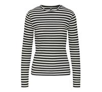 PIECES Maglietta 'Ruka' nero / bianco Donna PIECES XL nero / bianco