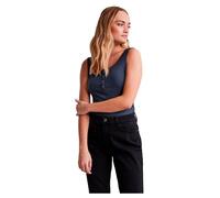 PIECES Top 'Kitte' marino, Taglia L