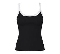 PIECES Top 'PCMay' nero / bianco Donna PIECES XL