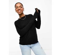 Pieces - Maglione accollato nero XL