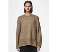 Pieces - Maglione color betulla-Neutro L