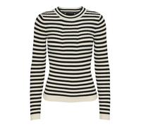 Pieces Maglione da Donna Pccrista LS O-Neck Knit Noos BC, Nero 2, M