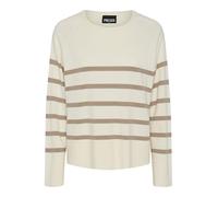 PIECES Maglione da Donna Pcsia LS Knit Noos BC, Bianco, M
