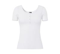 Pieces NOS Donna Pckitte SS Top Noos BC T-Shirt Not Applicable, Bianco Brillante, M