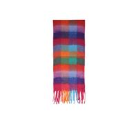 Pieces Orange Recycled Polyester Scarf - One Size