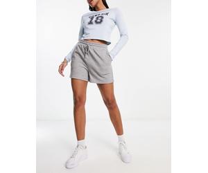 Pieces - Pantaloncini della tuta grigio chiaro XL