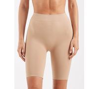 Pieces - Pantaloncini leggings beige senza cuciture-Neutro S-M