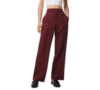 Pieces Pantaloni A Vita Alta Bossy Wide Leg