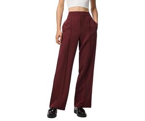Pieces Pantaloni A Vita Alta Bossy Wide Leg