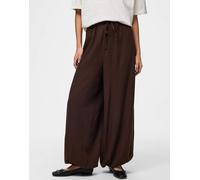 Pieces - Pantaloni color hot fudge-Marrone M