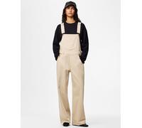 Pieces - Pantaloni color silver lining-Argento XS L32