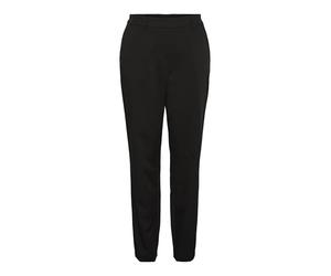 PIECES Pantaloni da Donna Pcmolina MW Pant Noos BC, Nero, L/30L