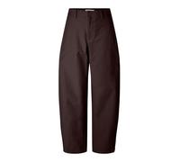 Pieces Pantaloni da Donna PCRIKKE Barrel, Hot Fudge, M