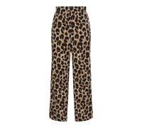 PIECES Pantaloni 'Gurla' cappuccino / marrone chiaro / nero, Taglia 40