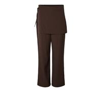 Pieces - Pantaloni color hot fudge-Marrone XL