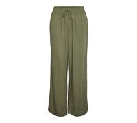 Pieces Pia Wide Leg High Waist Pants Verde XL Donna