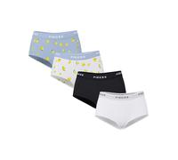 PIECES Panty blu / giallo / bianco Donna PIECES L