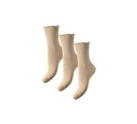 Pieces Pcafia 3 Pack Socks Noos Calzini, Crockery, Taglia Unica (Pacco da 3) Donna
