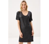 Pieces - Pcalice Ss Glitter Dress Jrs Noos Bc Nero - Abbigliamento S Nero