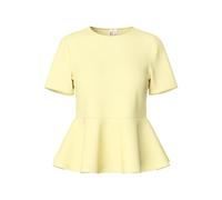 Pieces PCALISA - Maglietta da Donna con Peplum