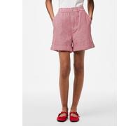 Pieces - PCALLO HW FOLD UP SHORTS BC FSY Rosso - Abbigliamento M Rosso