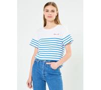 Pieces - Pcamia Ss O Neck T-Shirt Fc Bc Bianco - Abbigliamento S Bianco