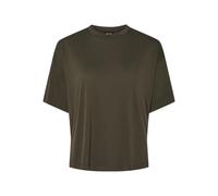 Pieces Pcanora SS Boxy Top BC T-Shirt, Notte di Foresta, S Donna