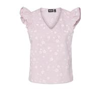 PIECES Pcbanna SL V-Neck Top Pwp Wvn, Cradle Pink, XL Donna