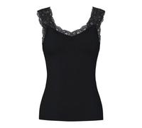 PIECES Top 'Barbera' nero, Taglia L