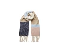 PIECES Pcbea Long Scarf Noos BC Sciarpa, Airy Blue/Dettagli: Blocco dei Colori, Taglia Unica Donna